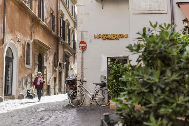 Maccheroni restaurant Rome