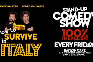 "How to survive in Italy" Comedy Show in Rome