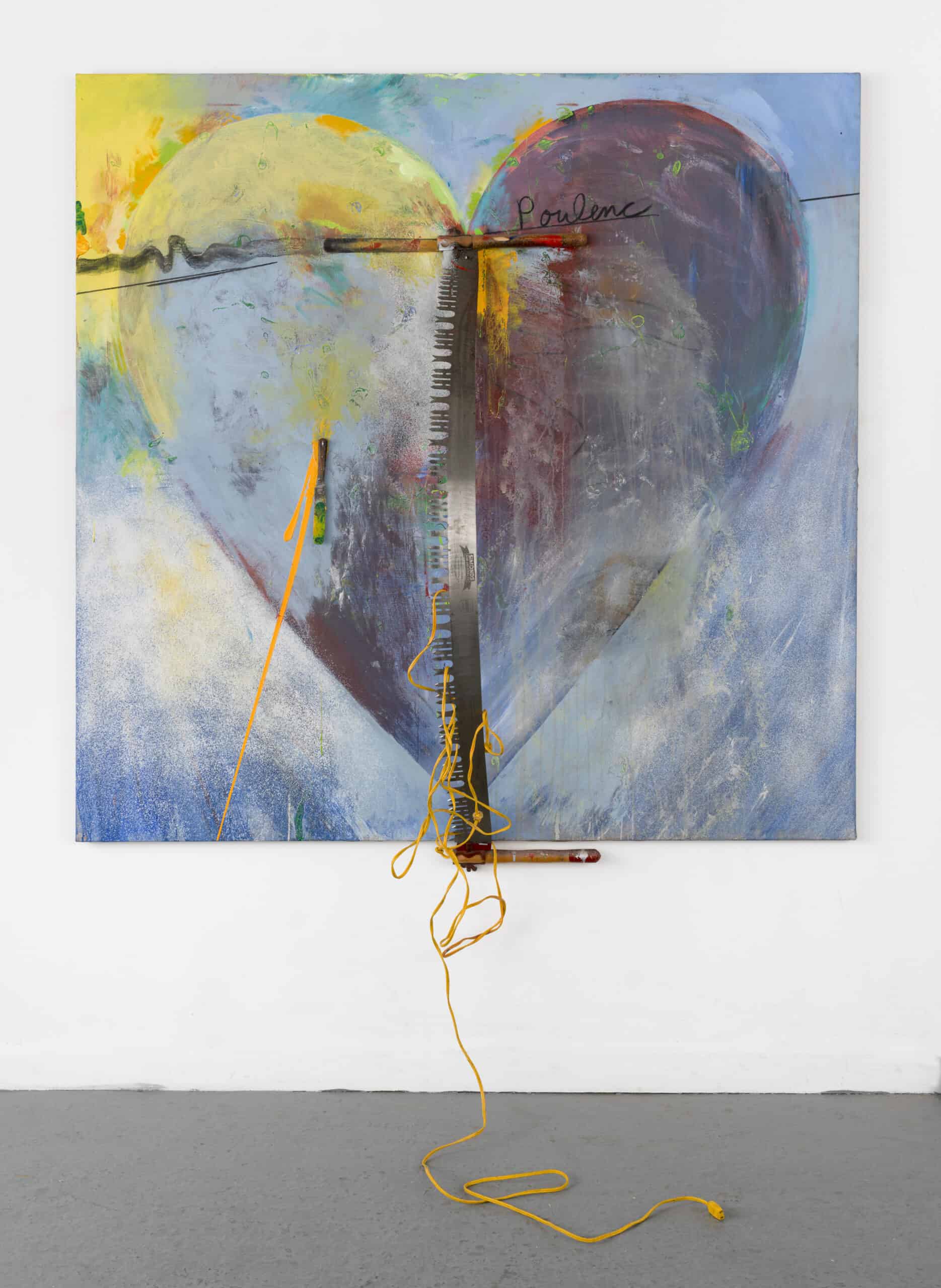 Contemporary artist Jim Dine at Rome's Palazzo delle Esposizioni