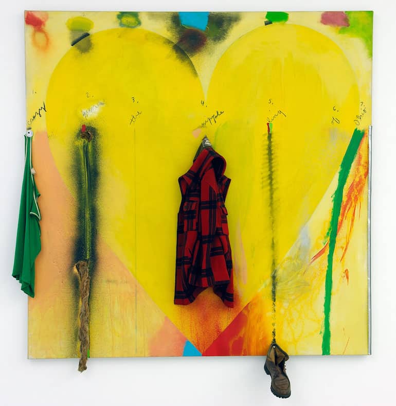 Contemporary artist Jim Dine at Rome's Palazzo delle Esposizioni