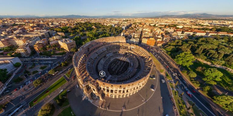 virtual tour of rome