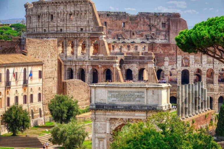 colosseum archeological park reopens