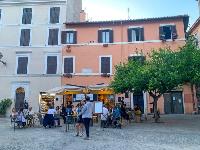 bar a trastevere