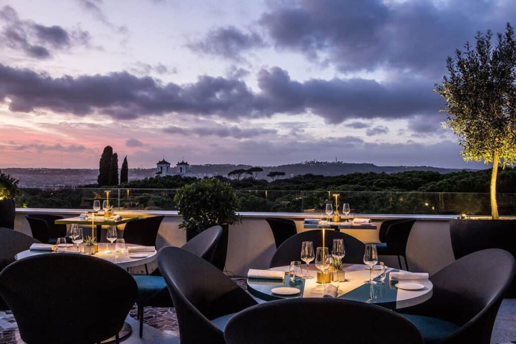 sofitel rome rooftop