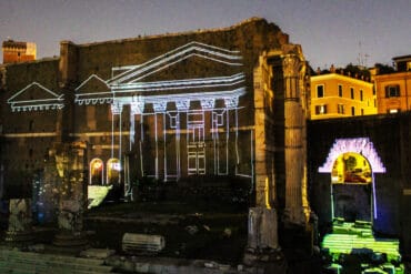 Viaggio nei Fori - Multimedia show at the Forum of Augustus