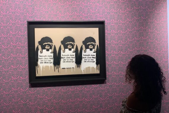 Banksy a Visual Protest Mostra a Roma