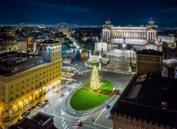 le piu belle luci di natale a roma 2020