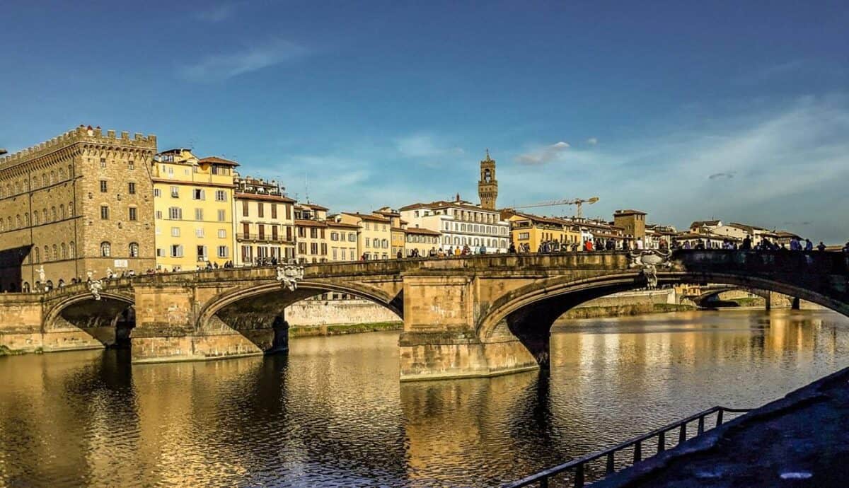 the bridges of florence: ponte santa trinità florence