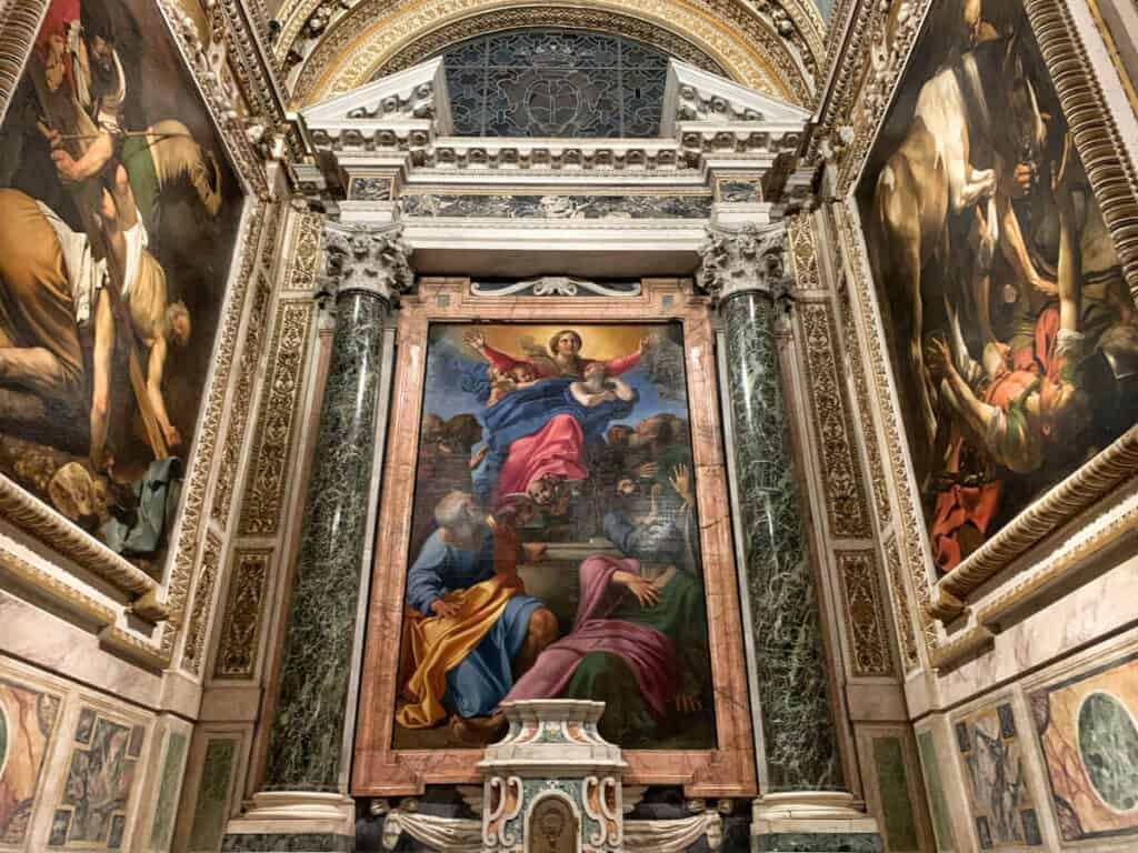 cappela cerasi santa maria del popolo