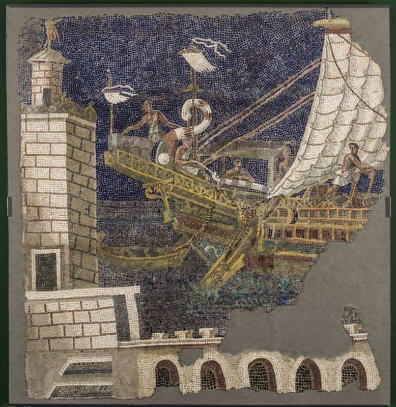 Colors of the Romans: Mosaics from the Capitoline Collections is a new exhibit hosted at Centrale Montemartini in Rome until September 2021.