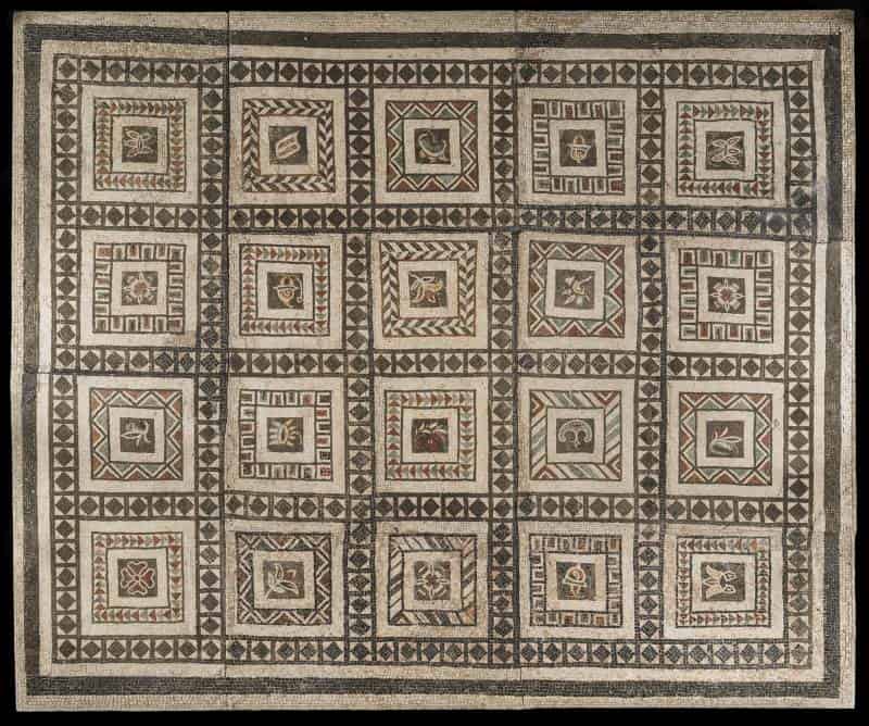 La mostra "I Colori dei Romani" alla Centrale Montemartini di Roma presenta un’ampia selezione di mosaici delle collezioni capitoline.