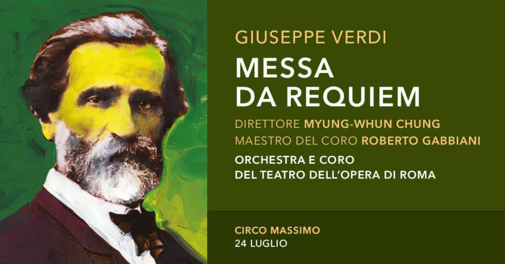 messa da requiem circo massimo 2021