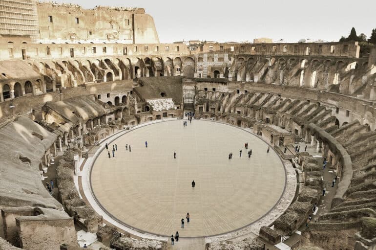 new colosseum arena project