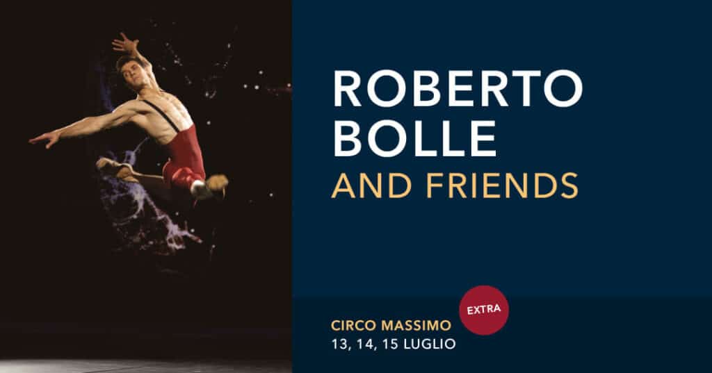 roberto bolle circo massimo 2021