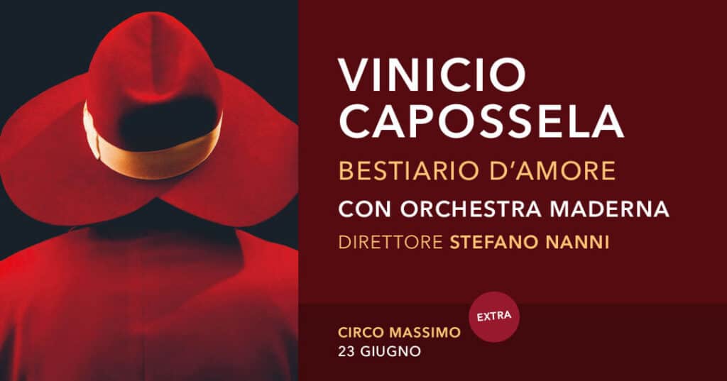 vinicio capossella circo massimo 2021