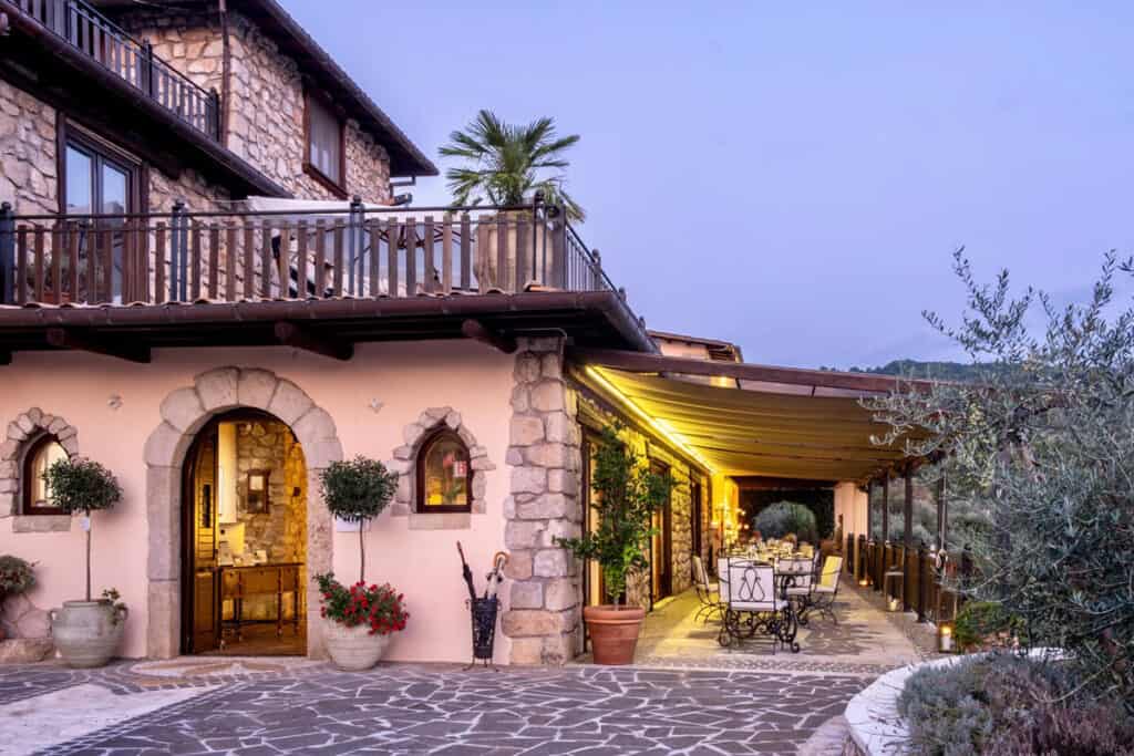 Casale San Pietro luxury resort in Roman countryside