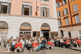 best restaurants to dine al fresco in rome