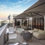 MUN is the new rooftop bar in Monti, located on the 8th floor of the new Double Tree Hilton Hotel, and accessible to the public.