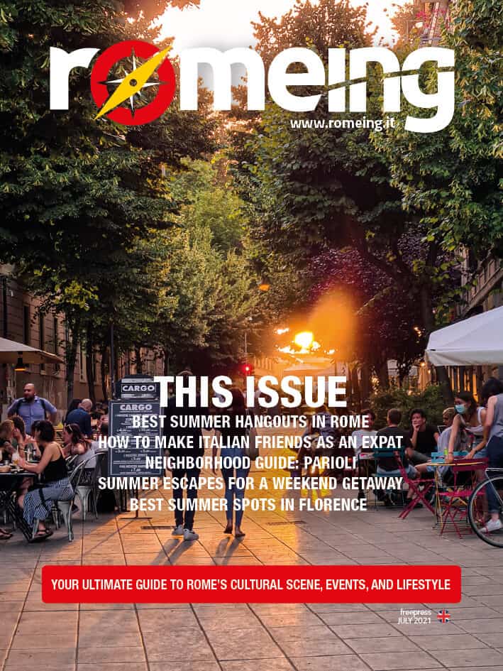 cover romeing magazine july 2021