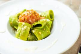 Mare Nostrum Seafood is a Sicilian restaurant in Trastevere, Rome, uniting various mediterranean traditions.