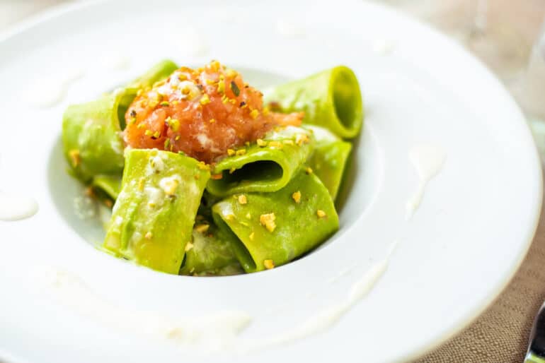 Mare Nostrum Seafood is a Sicilian restaurant in Trastevere, Rome, uniting various mediterranean traditions.