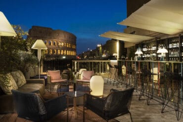 The Court cocktail bar at Palazzo Manfredi