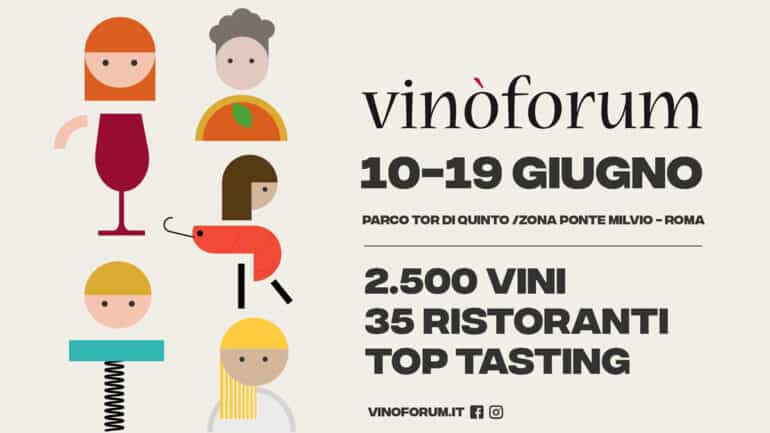 Vinòforum 2022: il più grande evento sul vino di Roma