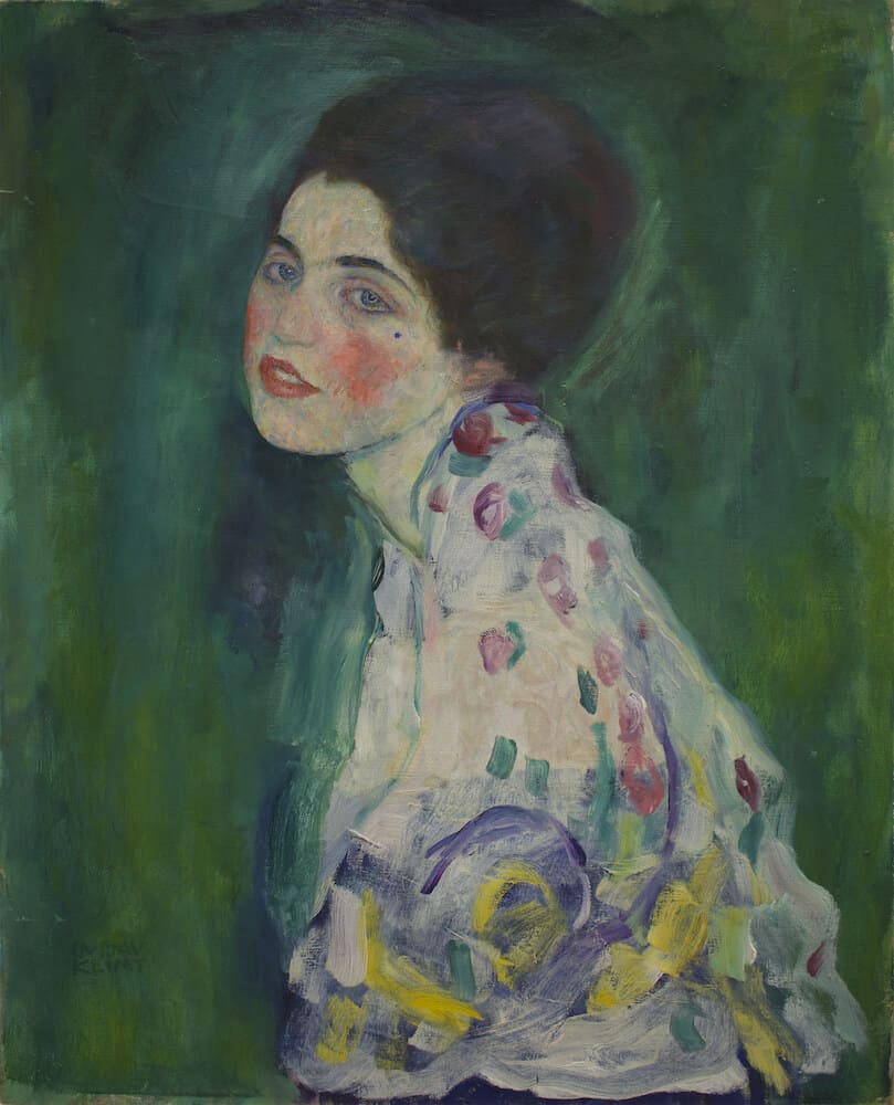 klimt secessione exhibition portraits