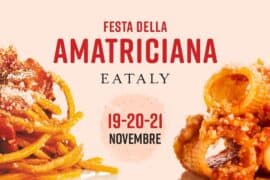Amatriciana festival Eataly November