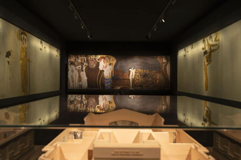 klimt secessione exhibition in rome