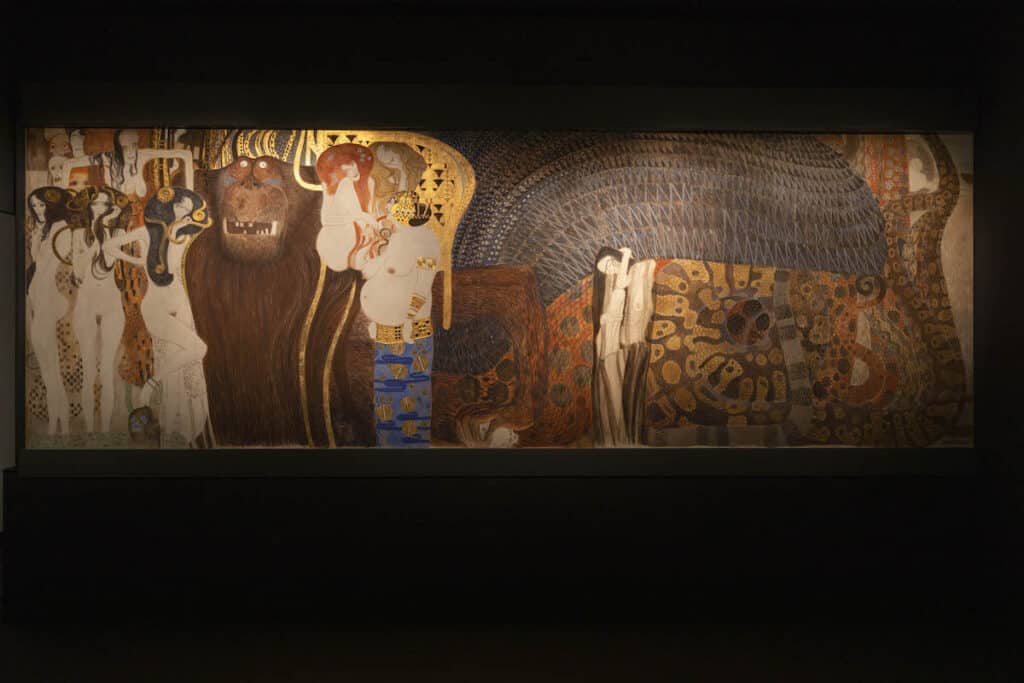 klimt secessione exhibition in rome