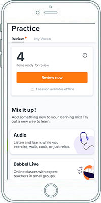 babbel app