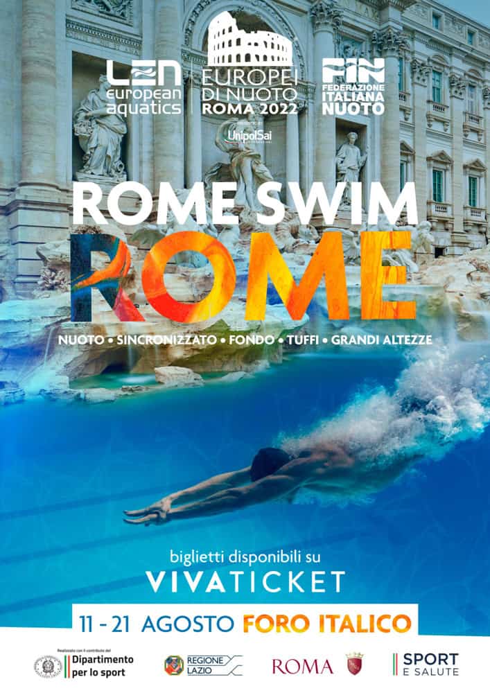 Rome Hosts European Aquatics Championships 2022