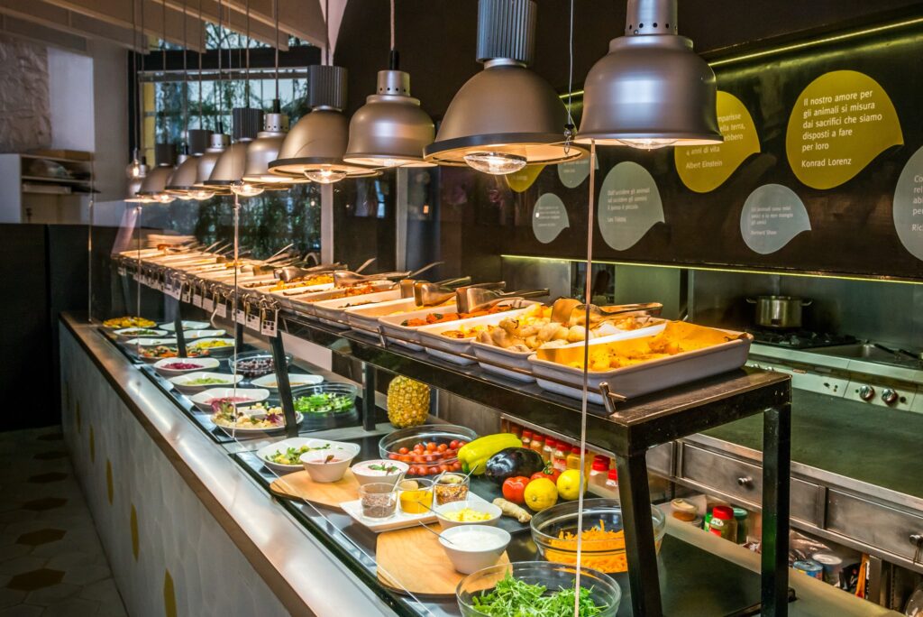 ops vegetarian restaurant rome buffet