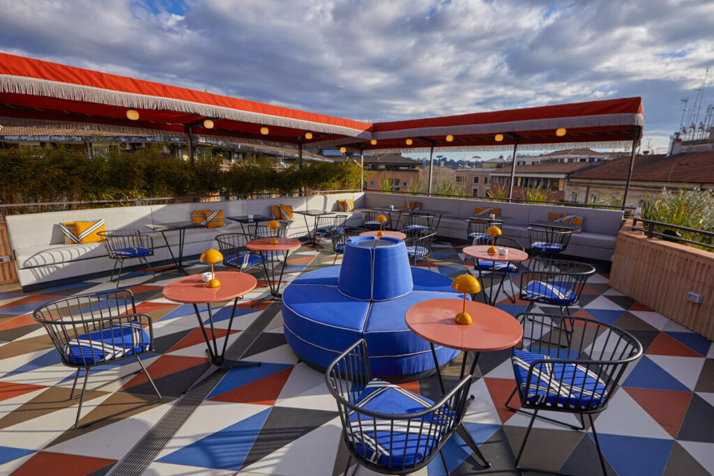 Paparazzo Bar & Rooftop at Le Meridien Visconti Rome
