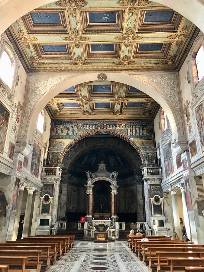 La Basilica di Santa Prassede in Rome