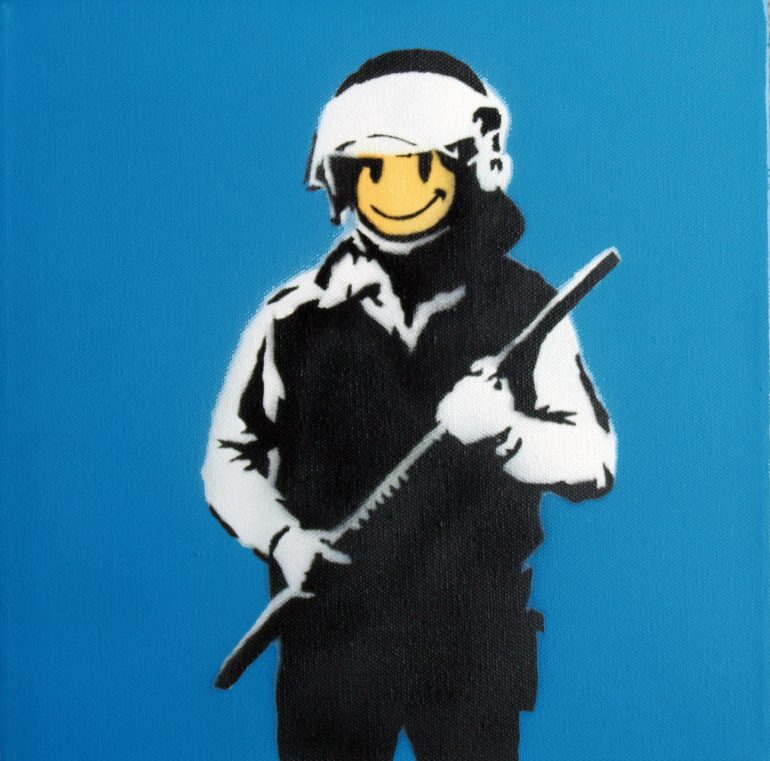 Banksy: War, Capitalism & Liberty at Palazzo Cipolla in Rome