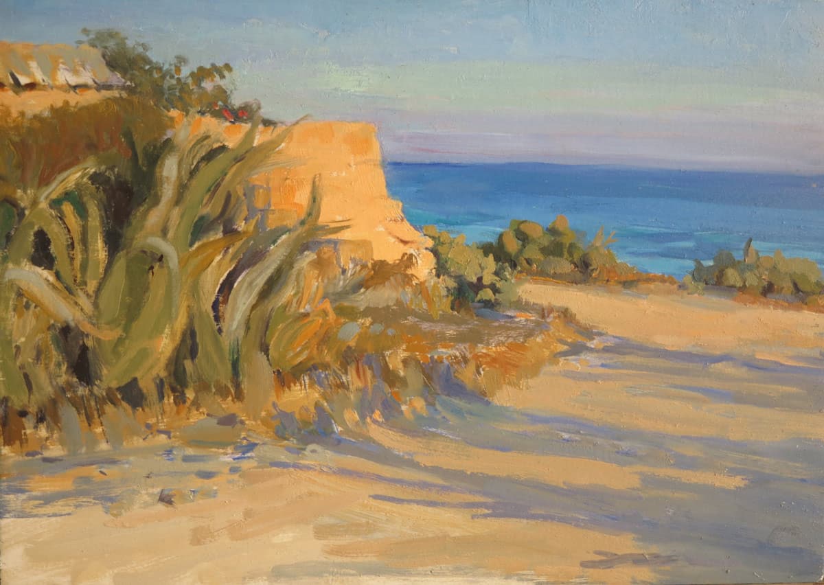 Denise+MELVIN+Stone+house+in+Sicily+oil+on+panel+25x35+2019