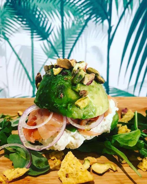 Avocado Hamburger at The Avocado Bar
