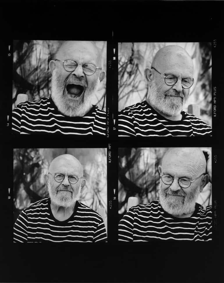 Contemporary artist Jim Dine at Rome's Palazzo delle Esposizioni