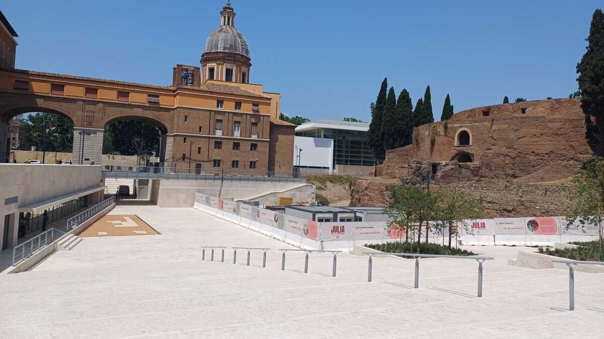 Piazza Augusto Imperatore is reborn