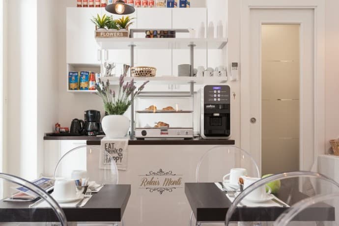 Relais Monti is situated at via Urbana, Monti, Rome