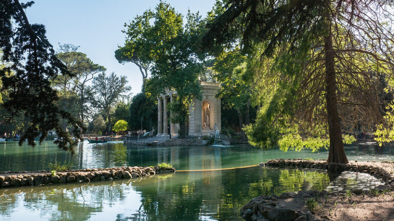 Villa Borghese Temple of Aesculapius