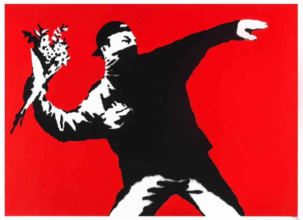 all about banksy exhibition chiostro bramante roma