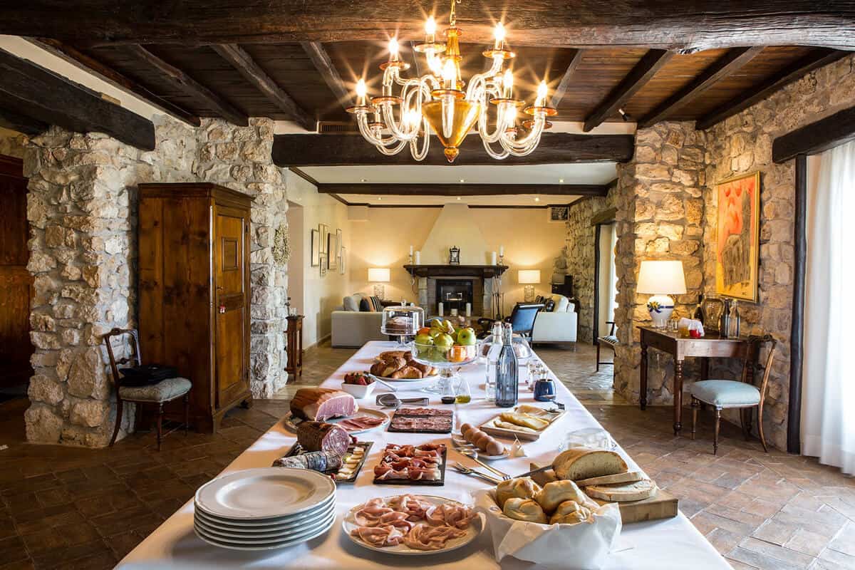 Casale San Pietro is a luxury resort near Anagni. A temple to wellness, it offers many different experiences for their guests.
