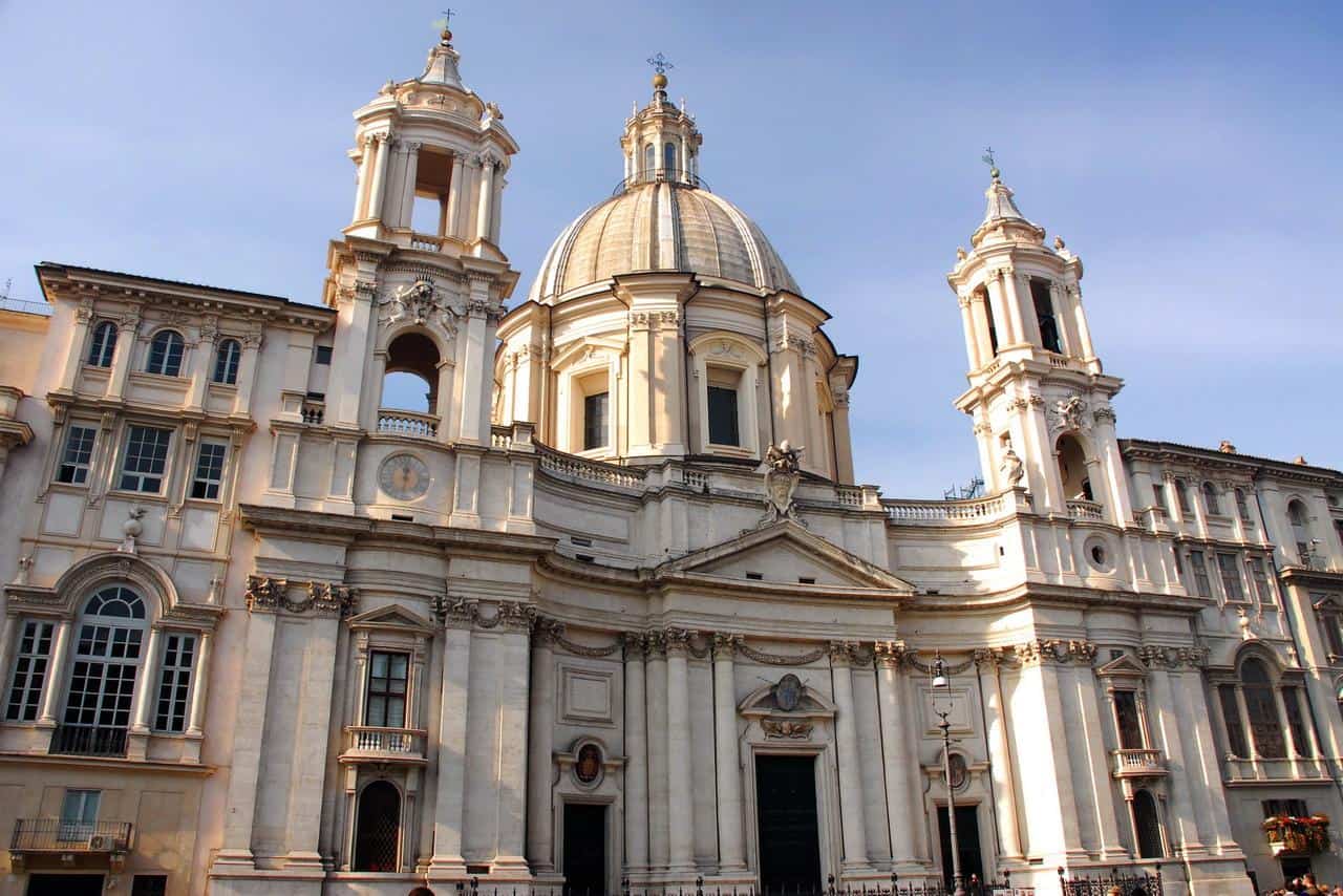 The Piazza Navona neighbourhood of Rome