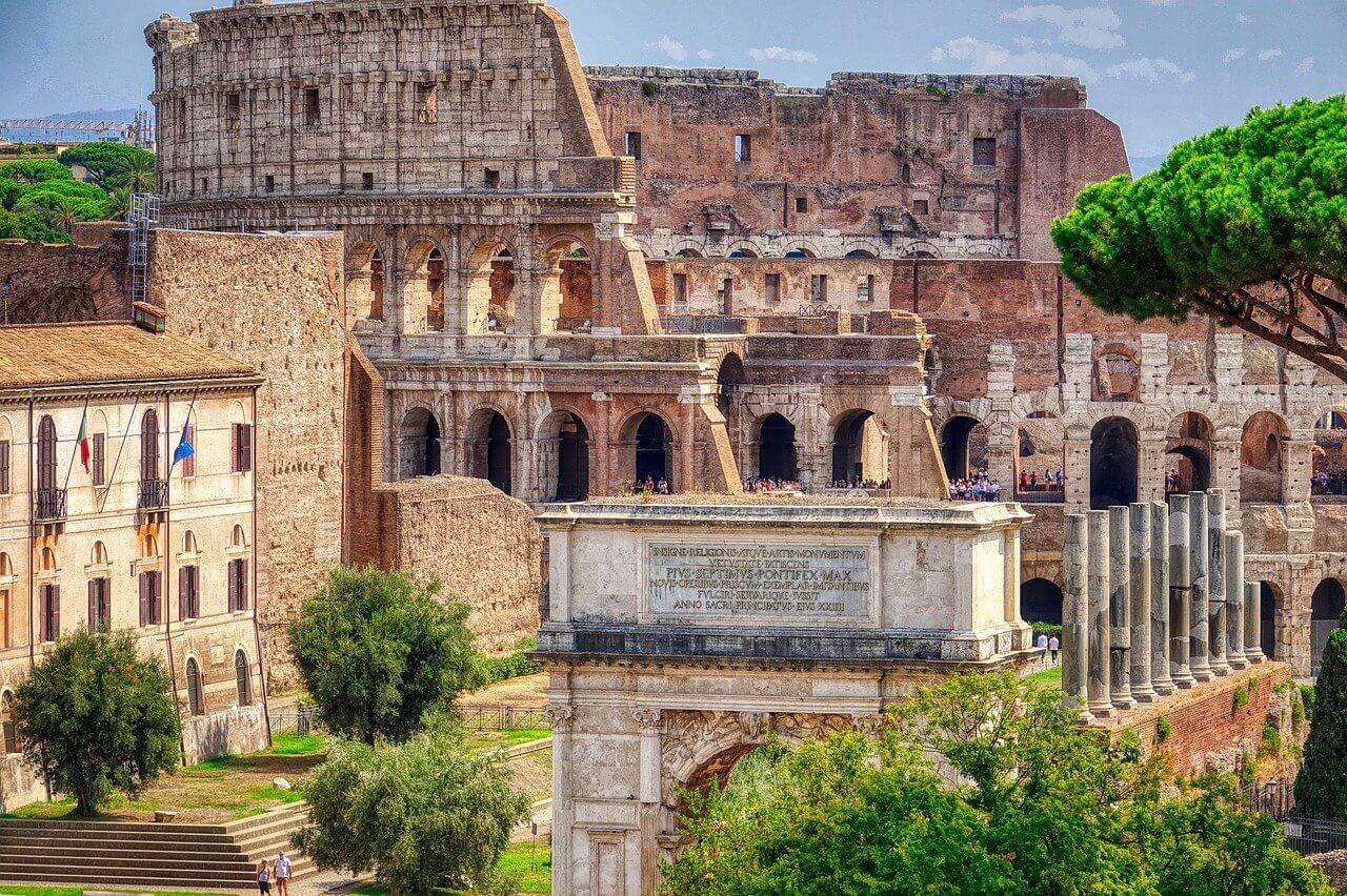 colosseum archeological park reopens