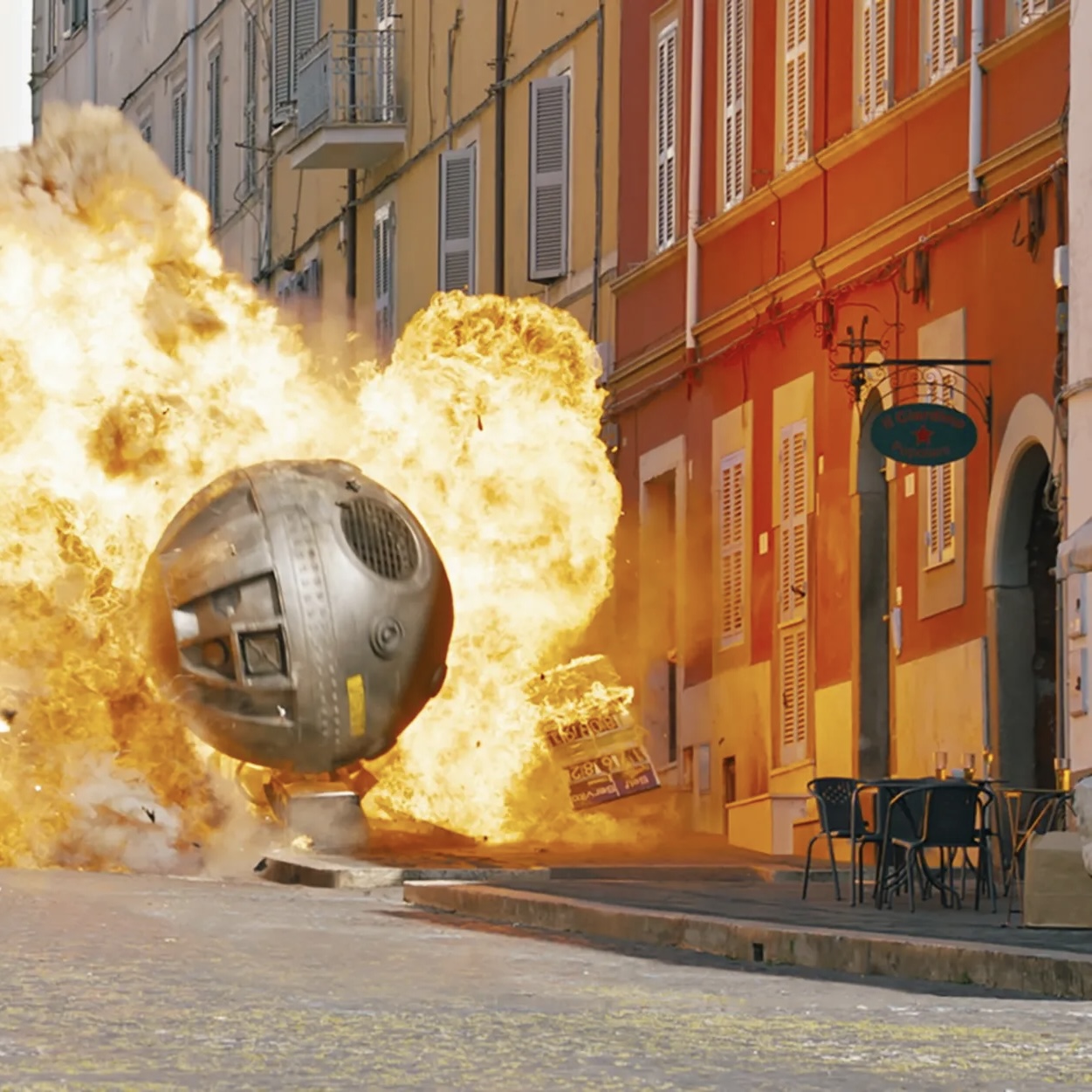 fast x rome scene