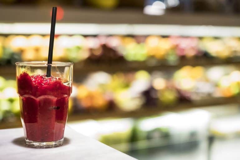 Fiore Restaurant in rome Smoothies and Juice