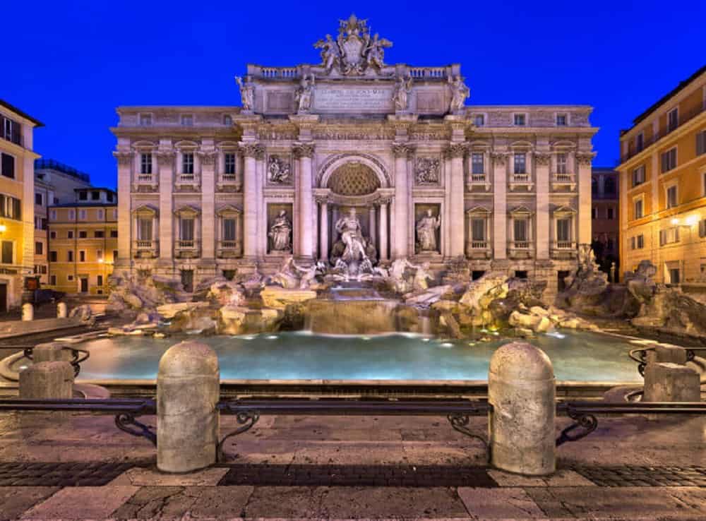 fontana di trevi nuove regole d'accesso